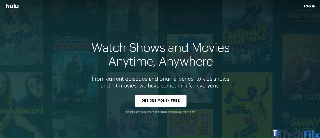 Cuenta gratuita de Hulu